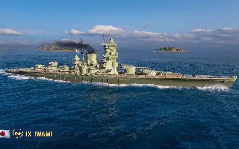 【战舰世界】毛熊的新宠,日本9级战列舰--石见