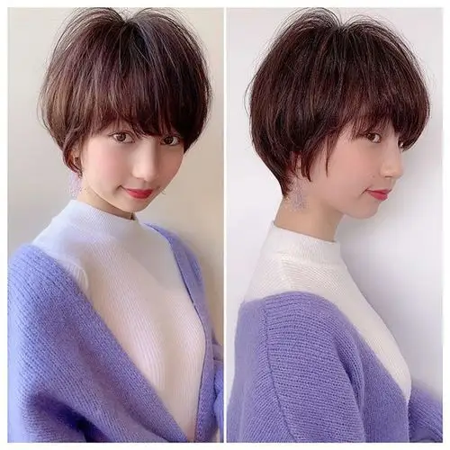 原创圆脸女性发型别瞎剪有这几款就够了减龄显瘦美美哒