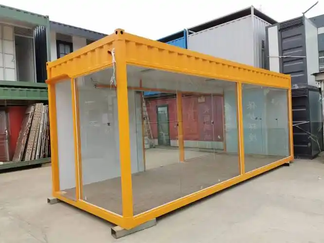 集装箱办公室会议室户外移动房屋民宿商铺创意园区网红集装箱厂家