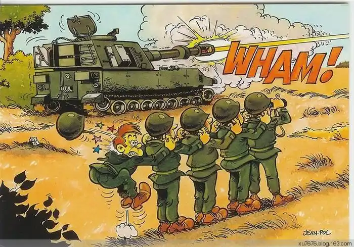 欧洲冷战期间军事漫画