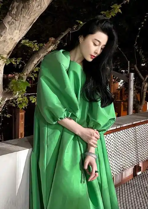 范冰冰与绿色裙子_网易订阅