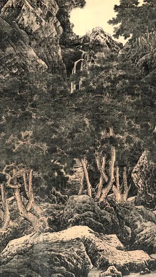 陪孩子听中国美术简史-33-胸怀万壑一代师:南宋李唐和《万壑松风图》