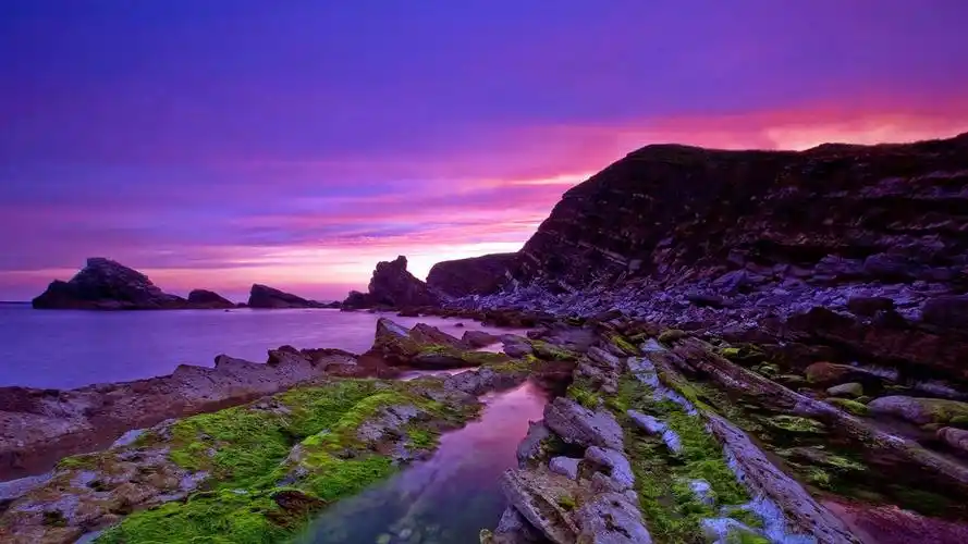 海滩,风景,唯美意境,海滩,风景,大海,电脑壁纸,壁纸海滩唯美意境