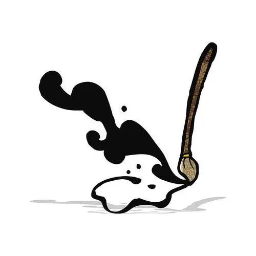 卡通_书法_毛笔_图片大全—全景创意图库(quanjing.