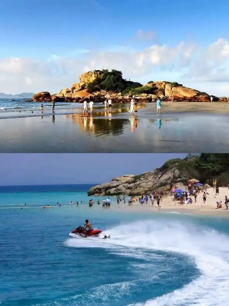 9215惠州双月湾|狮子岛度假酒店77私家沙滩 90独享双月湾一片