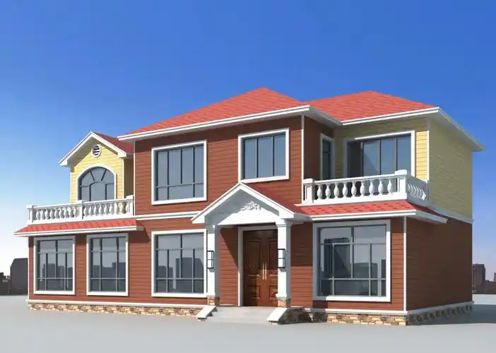 佰兴俱佳轻钢别墅pk传统砖混房屋,到底谁才是农村建房首选?(图1)