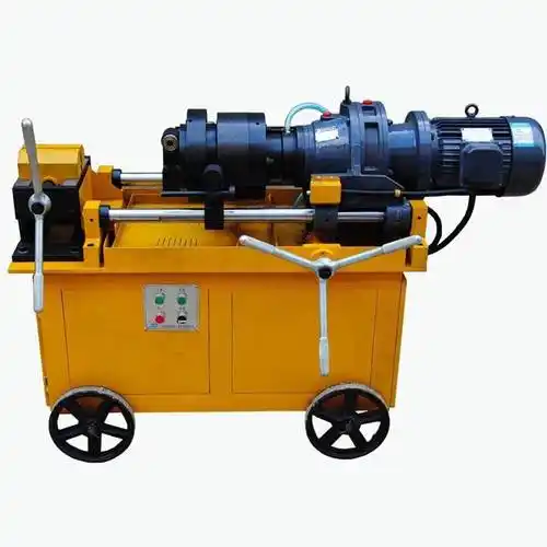 气动一体钢筋滚丝机直螺纹钢筋套丝机40钢筋轧丝机
