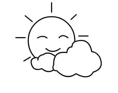 画太阳的简笔画怎么画图