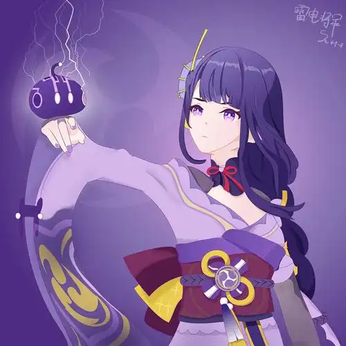 【雷电将军】立绘