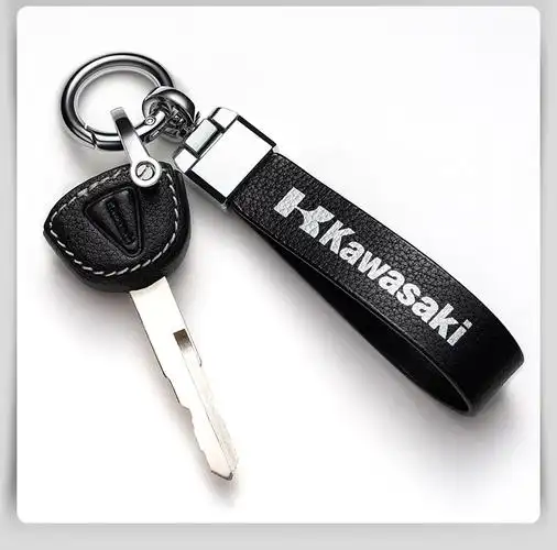 kle650异兽650z900钥匙套ninja400钥匙扣 a款川崎【红色一套】【图片