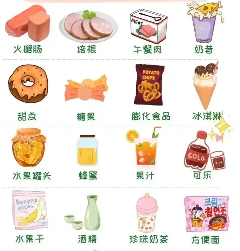 这7大类食物,会让人越吃越笨