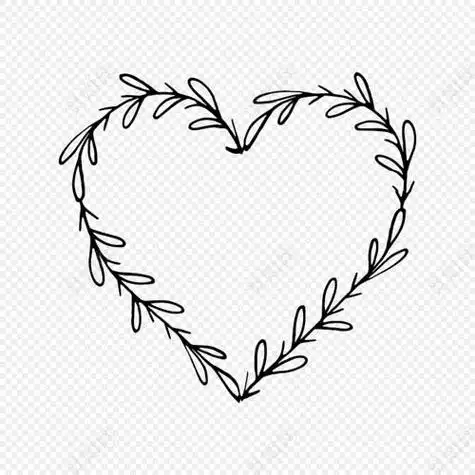 爱心宣传卡简笔画