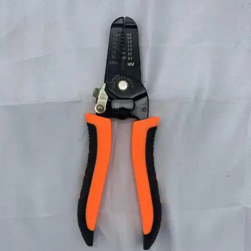 三一精工多功能剥线钳6寸7档轻便 剥线剪电工打线钳剥线器剥皮钳