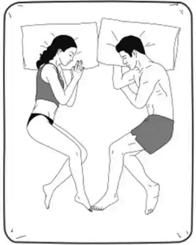 夫妻间最般配最健康的双人睡姿(组图)