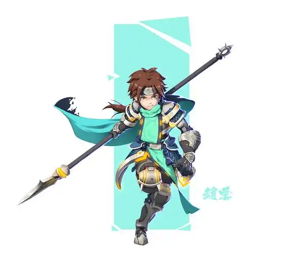 q版赵云|插画|游戏原画|东_无聊 - 原创作品 - 站酷 (zcool)