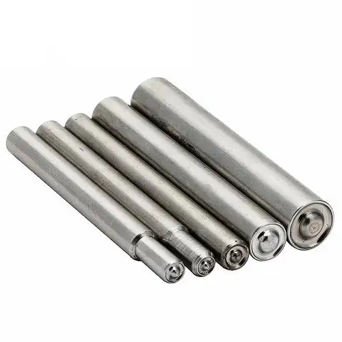 冲头空心半空铆钉卷边翻边冲针手工手敲铆钉机钉冲