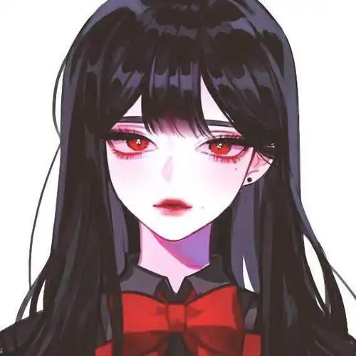 冷酷女子头像图片