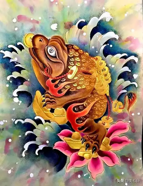 2005年,老金挖到一块石头像金蟾,上市公司老板砸出80万