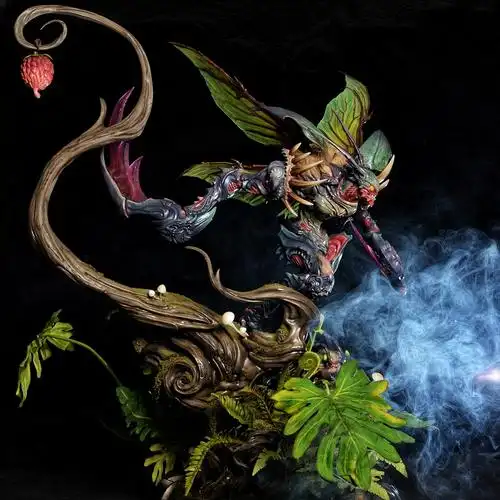 英雄联盟-螳螂卡兹克_cg张欢欢作品_手办/涂装/手工艺_cg模型网