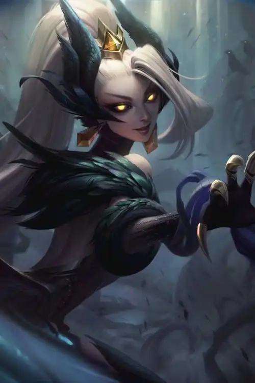 英雄联盟lol永恒之森魔女婕拉皮肤原画