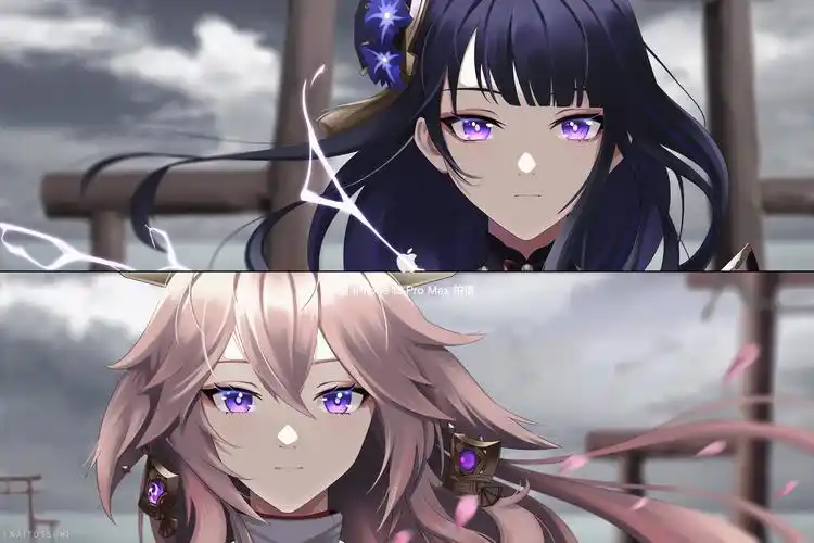 【原神】雷电将军原画壁纸分享!喜欢快来保存!