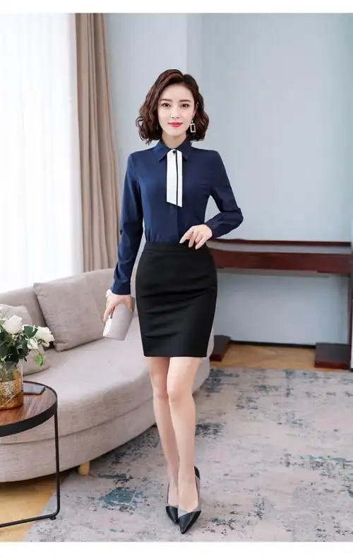 白色衬衫女外穿早秋新款时尚职业装女士西装内搭打底衫衬衣上衣