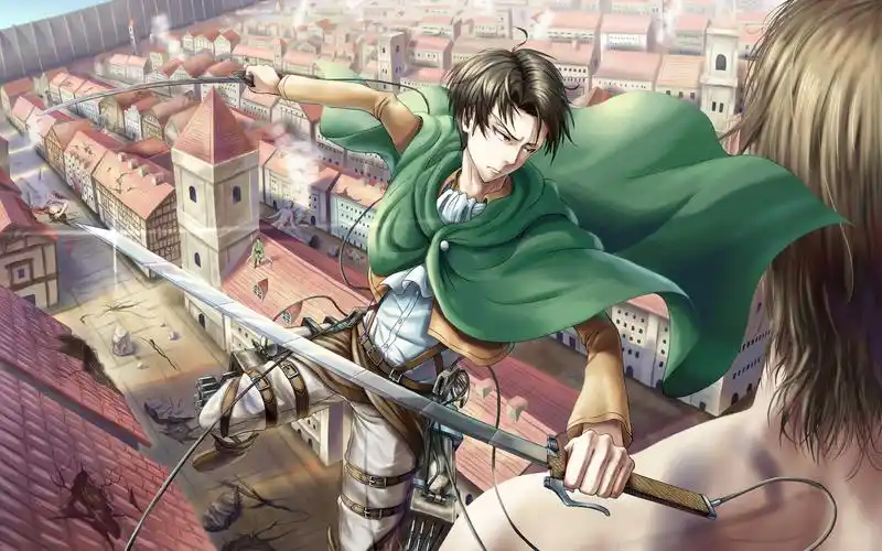 动漫壁纸之进击的巨人attackontitan