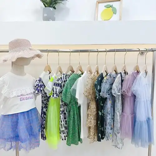 欧恰恰 番薯片夏季儿童t恤套装连衣裙杂款包品牌折扣童装尾货批发