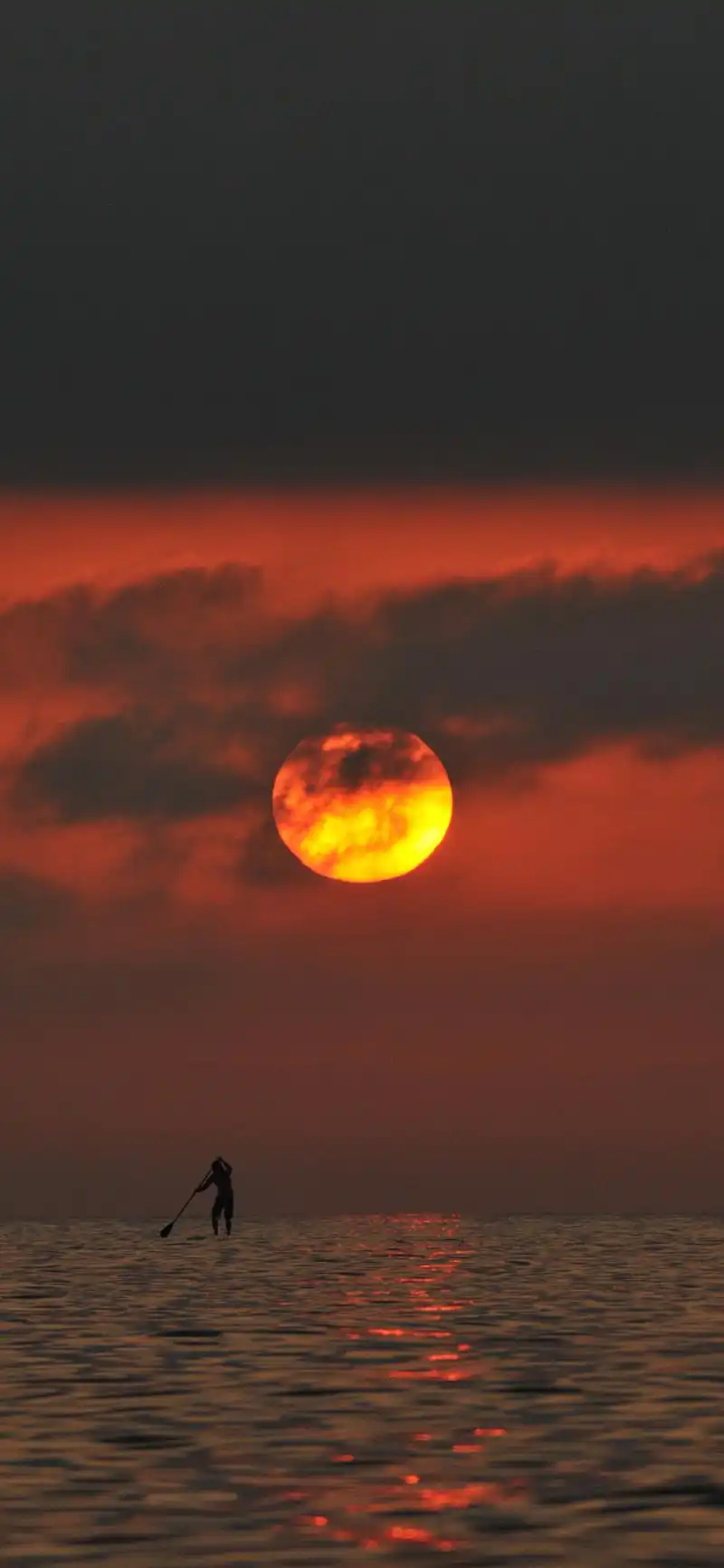 落日余晖风景图片手机壁纸 高清壁纸无水印