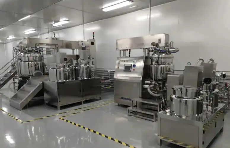 保健品无尘车间效果图