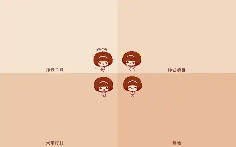 摩丝摩丝电脑分区壁纸