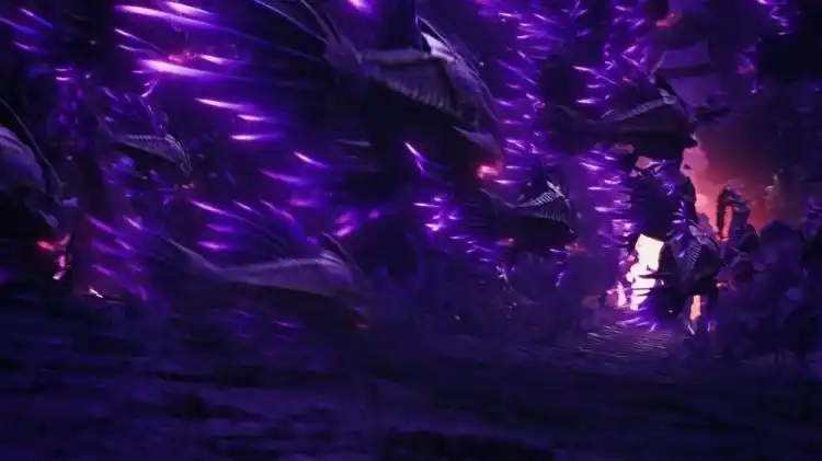 虚空女皇卑尔维斯原画高清壁纸感受虚空的恐惧吧