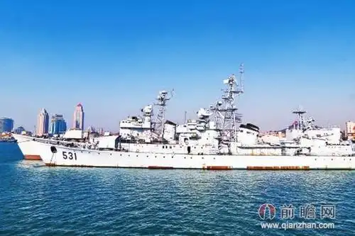 中国053k防空护卫舰 "鹰潭"号显威!