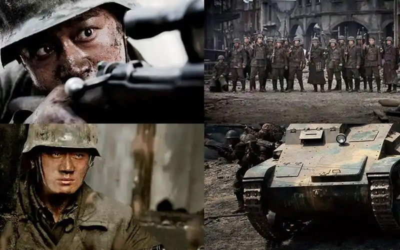 国产电影中的战争片,高分水准,激越澎湃的配乐,炮火中热血斗志