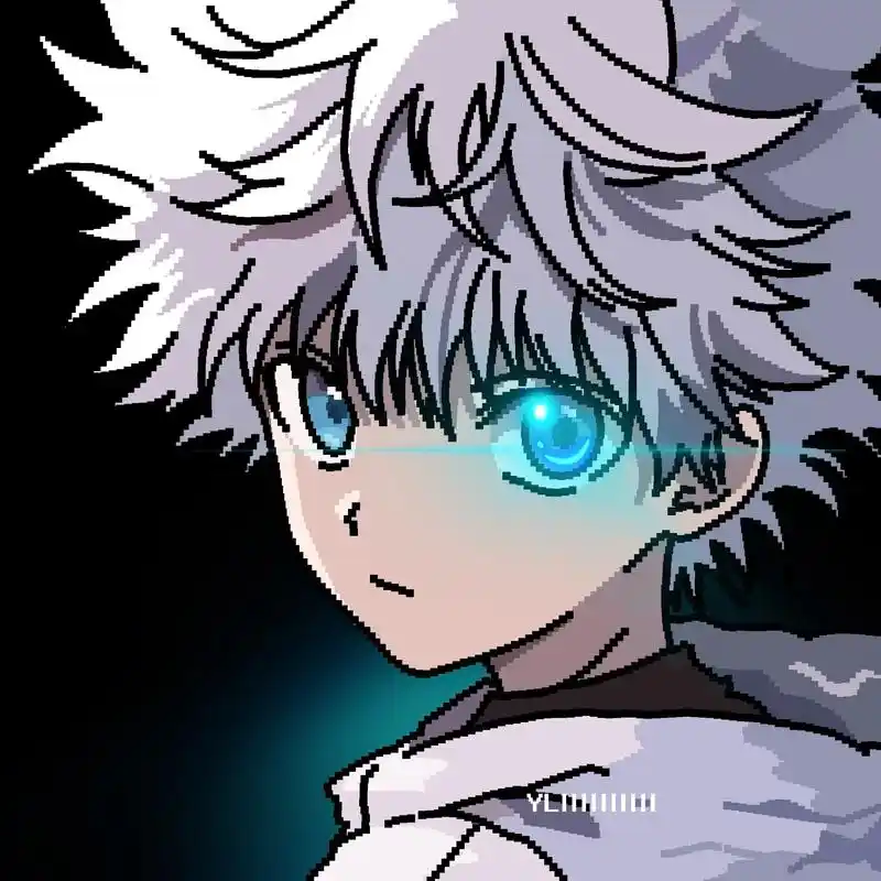 "那个自大的小鬼,说我吗" #全职猎人 #奇犽 #西索 #伊 - 抖音