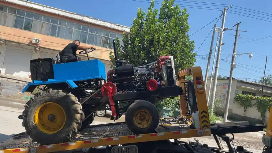 改装大马力拖拉机#继续发车发往泰安感谢大哥支持
