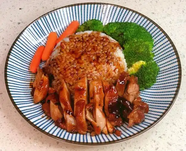 照烧鸡腿饭
