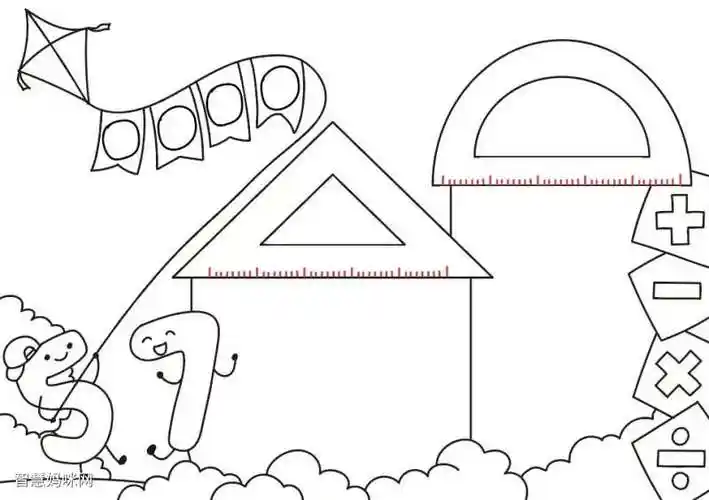 四年级数学手抄报-图2四年级数学手抄报-图1简单的数学小报来啦,暑期