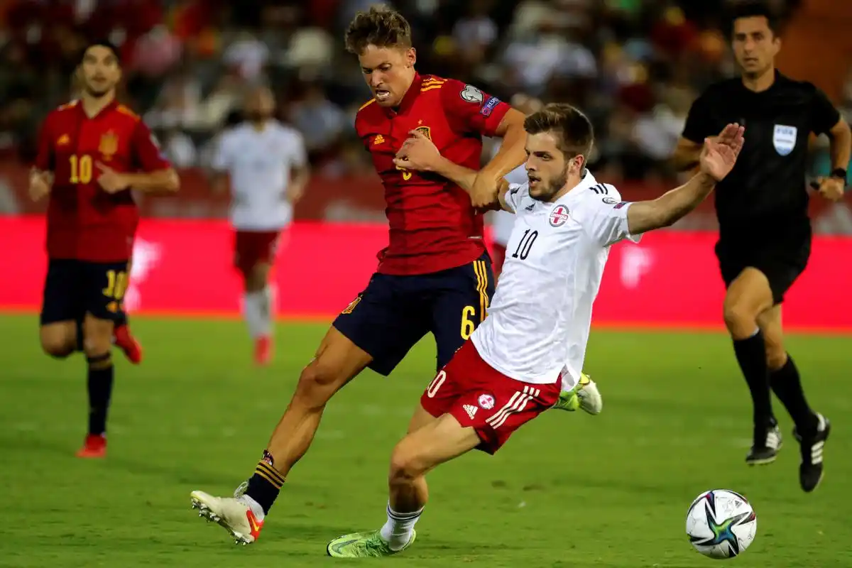 (6)足球——世界杯预选赛:西班牙胜格鲁吉亚