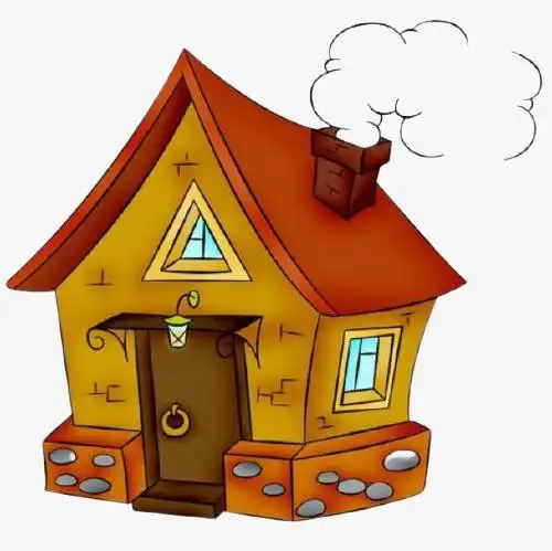 关键词 : 房子,木房子,矢量图,卡通房