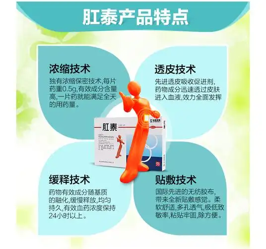 荣昌 肛泰 0.5g*4片