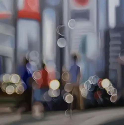 近视眼看到的世界是啥样子的?这组照片完美呈现出来了