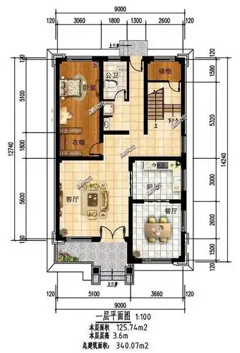 面宽仅9米占地125平三层欧式别墅建出豪宅气势图纸收藏了