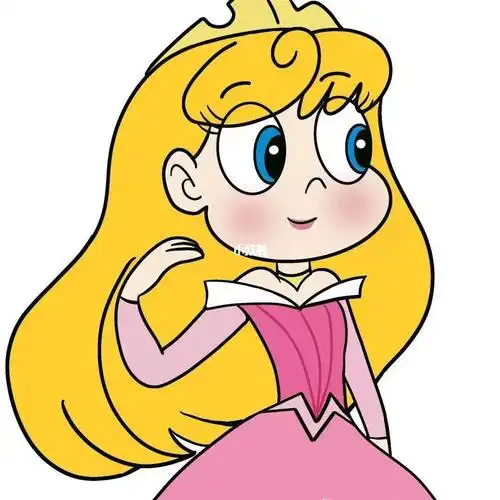 用星蝶公主画风画睡美人