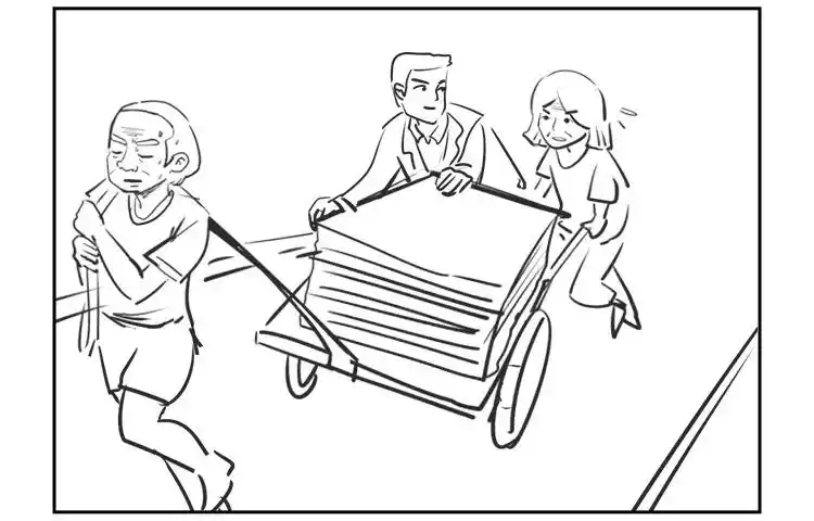 我急忙观察一下后视镜,确定后面没有来车后,果断停车,下车后马上全速