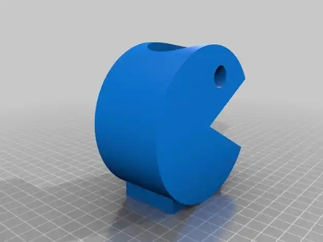 贪吃蛇笔筒3d打印模型