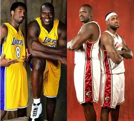 从体型上看奥尼尔前后期区别!