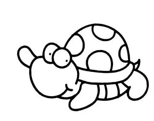 简单又漂亮的乌龟如何简笔画