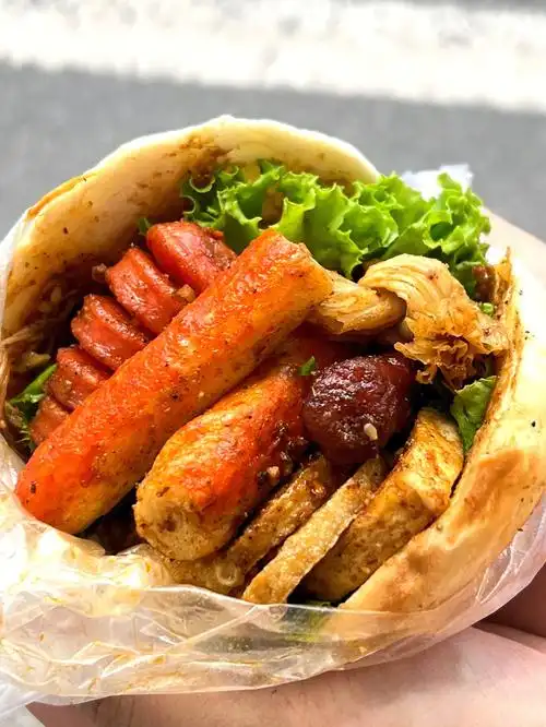 青岛这个炸串夹馍我愿意再吃100次7575