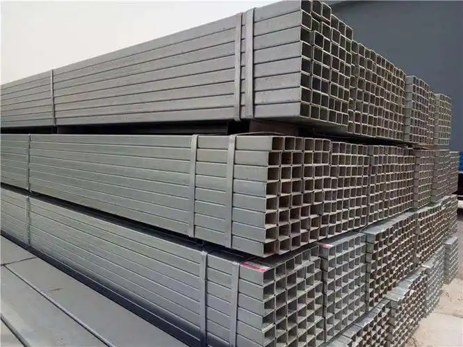 hot dipped galvanized and pre-galvanized square metal tubing